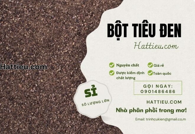 Hattieu.com là nhà phân phối bột tiêu đen "trong mơ" vì đáp ứng được các điều kiện của các đối tác, đặc biệt là giá rẻ và chất lượng tốt